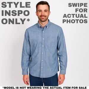 Gray American Eagle Outfitters Button-Down – L 0062